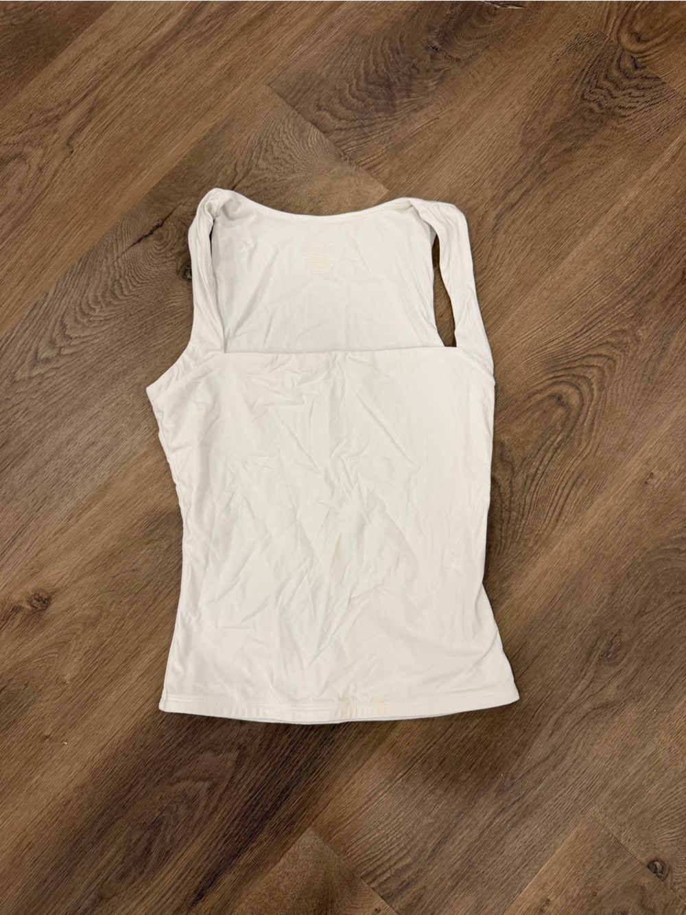 Classic White Womens Tank Top - Sleeveless Stretch Fit
